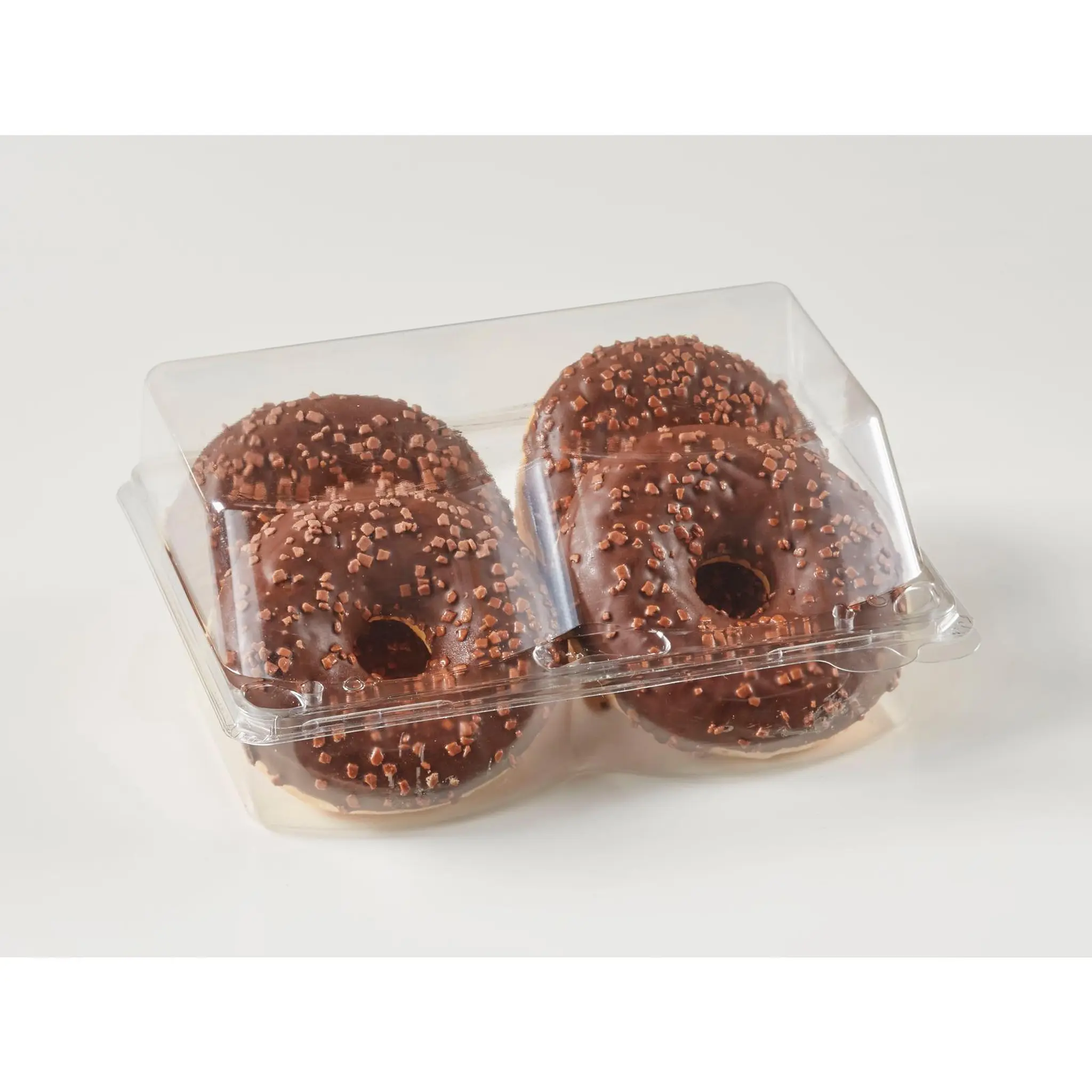 Donuts avec nappage au chocolat