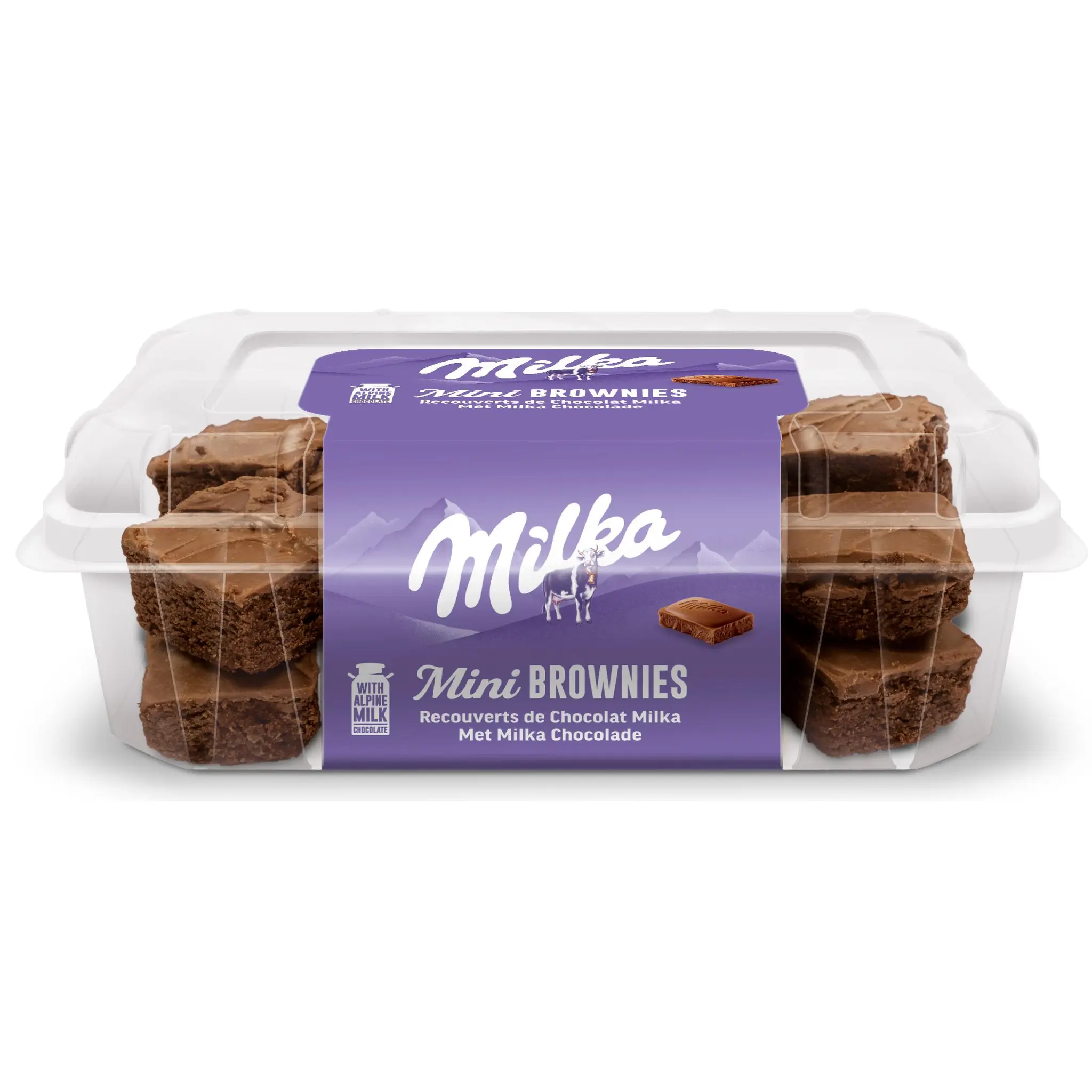 MILKA Mini brownies