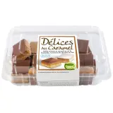 MON PÂTISSIER Délices au caramel sel de Guérande et chocolat