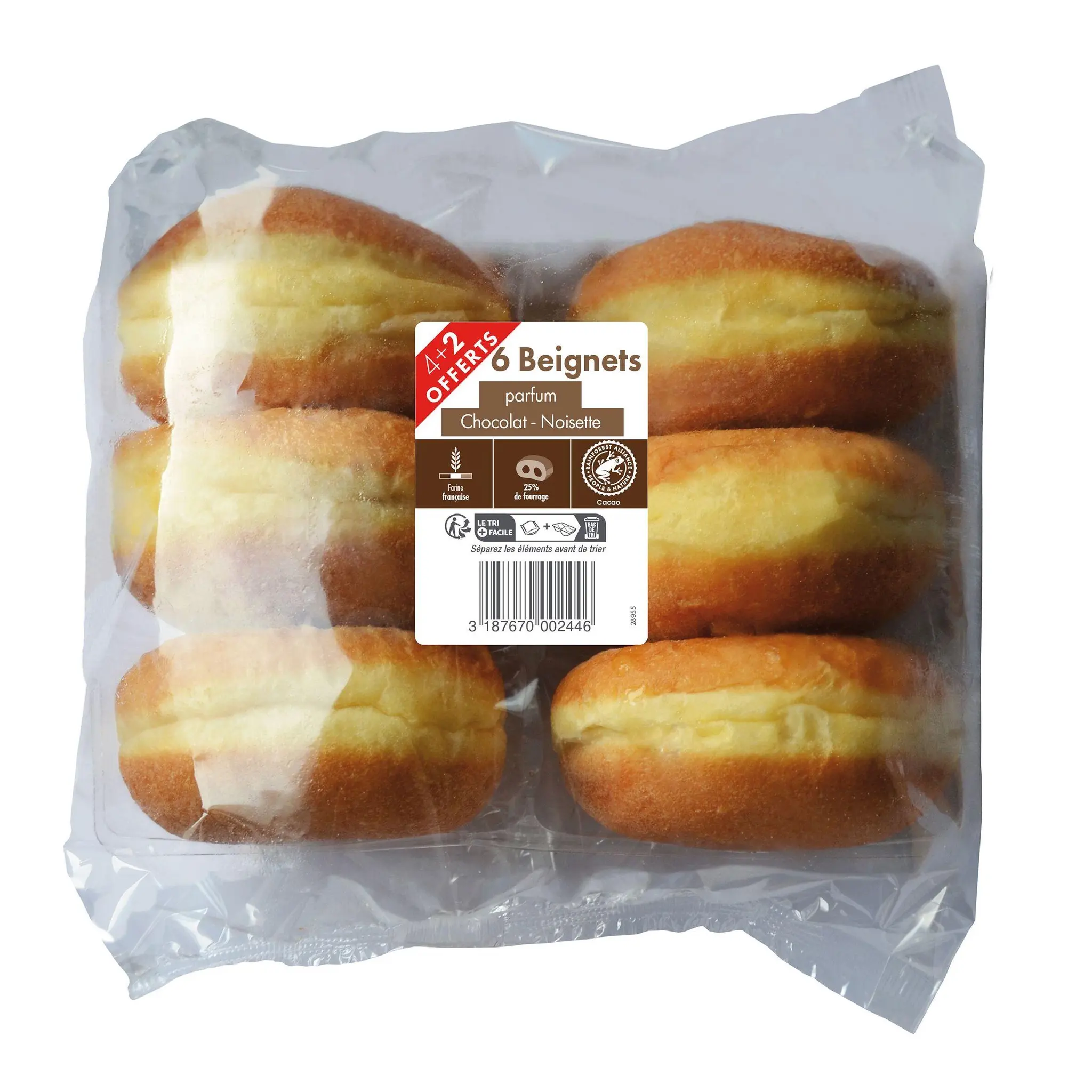 Beignets parfum chocolat noisette 75g