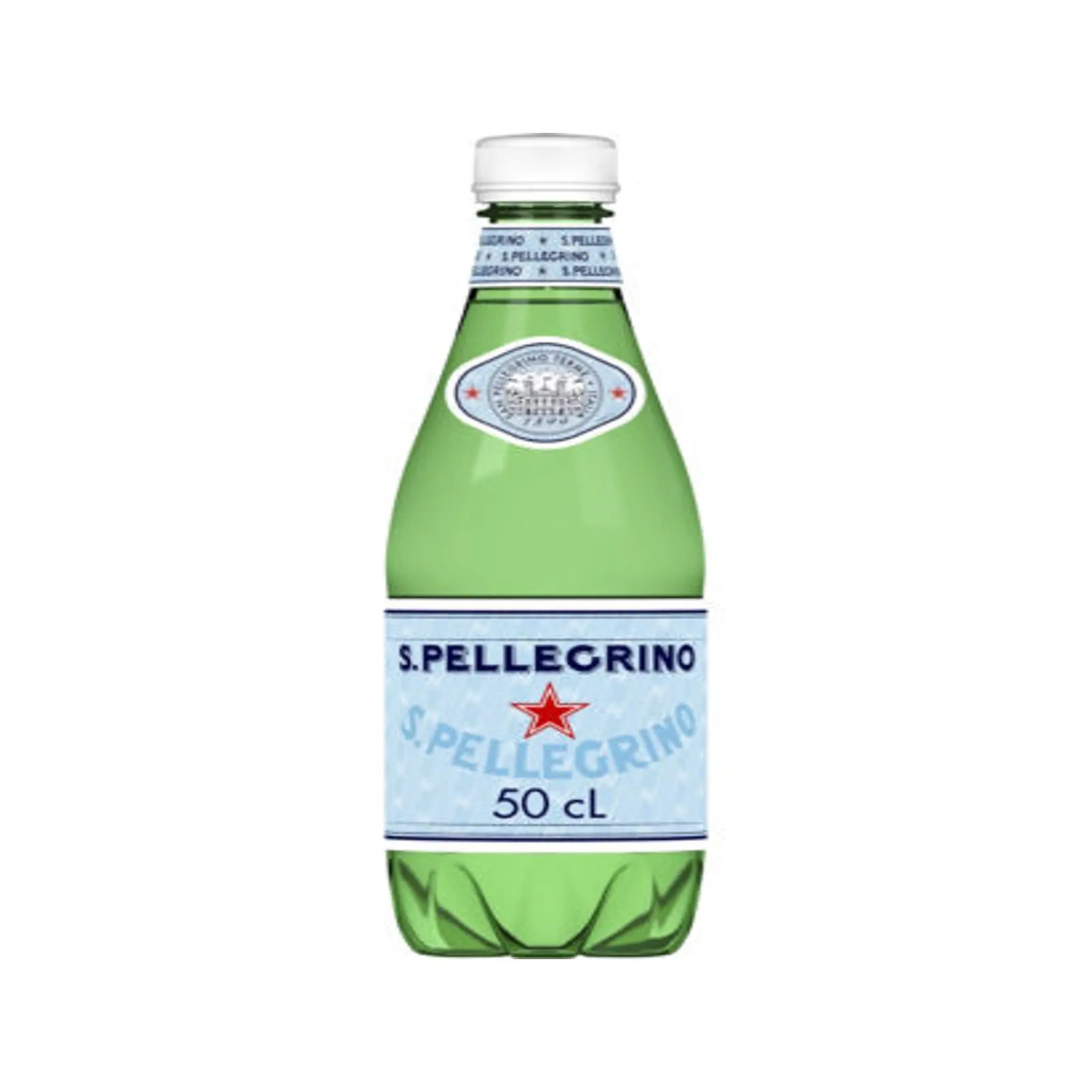 SAN PELLEGRINO Eau minérale naturelle gazeuse bouteille