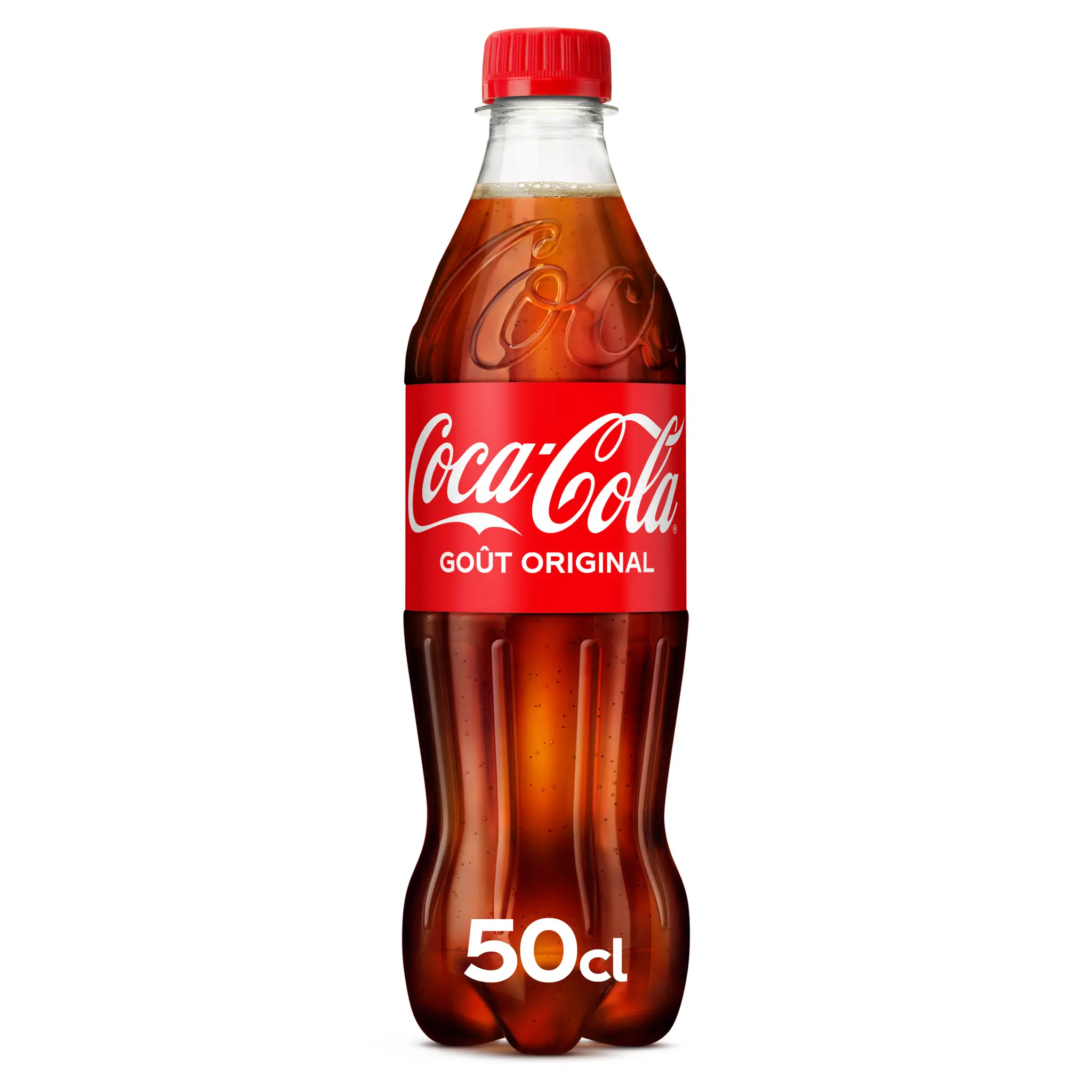 COCA-COLA Boisson gazeuse aux extraits végétaux goût original bouteille