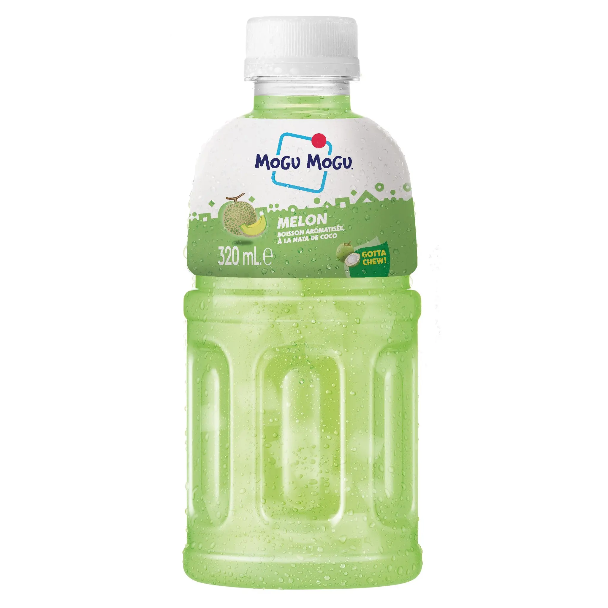 MOGU MOGU Boisson au goût melon et nata de coco