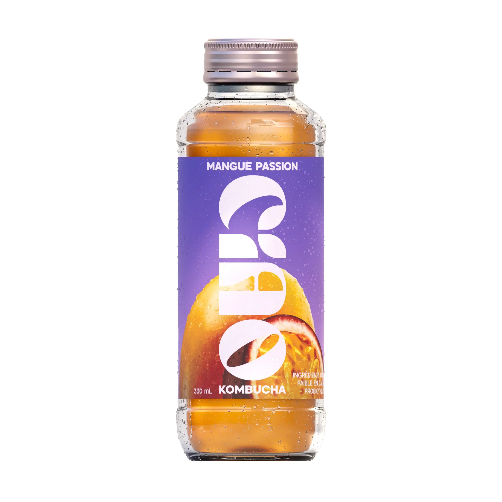 Kombucha saveur mangue passion