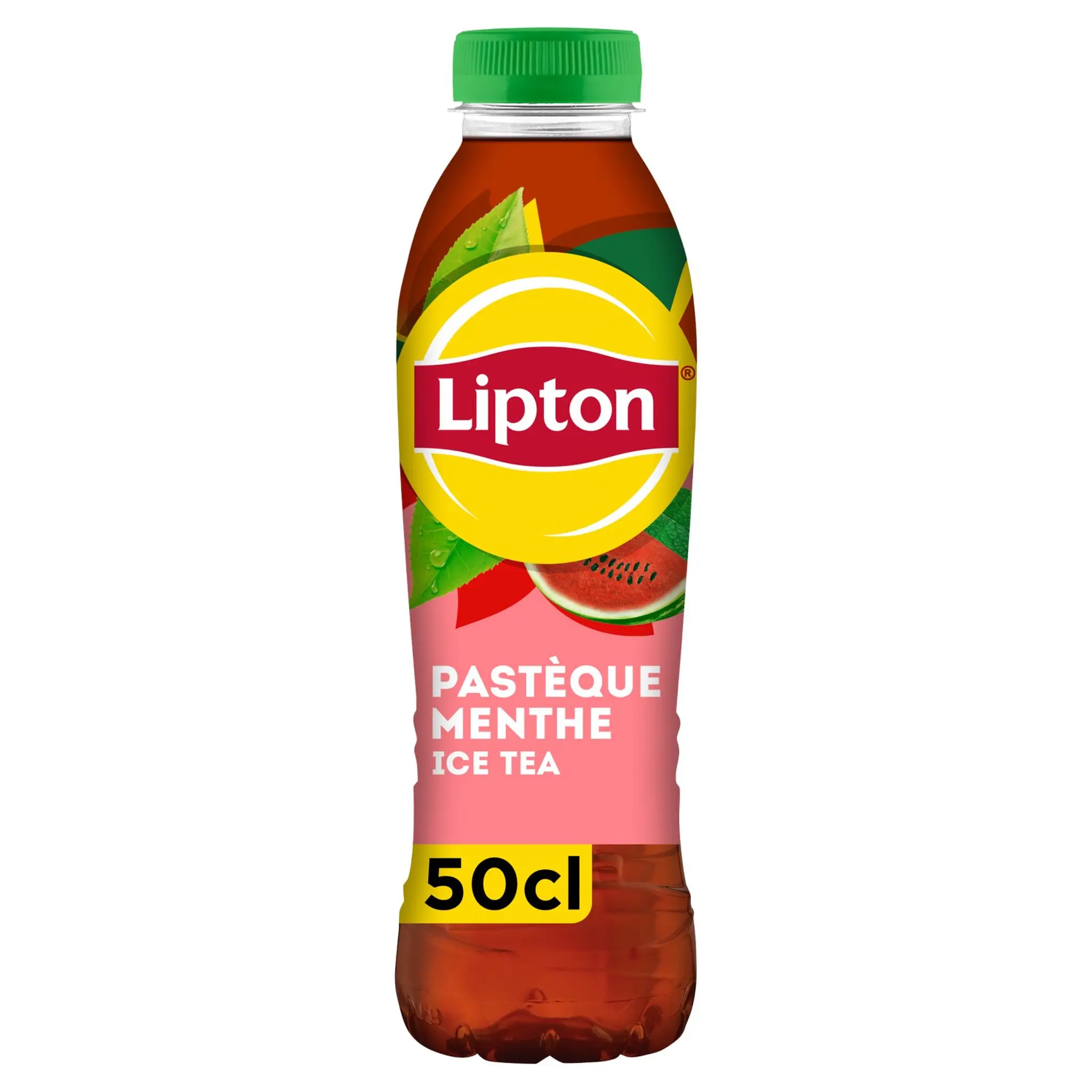 LIPTON Boisson à base de thé saveur pastèque menthe