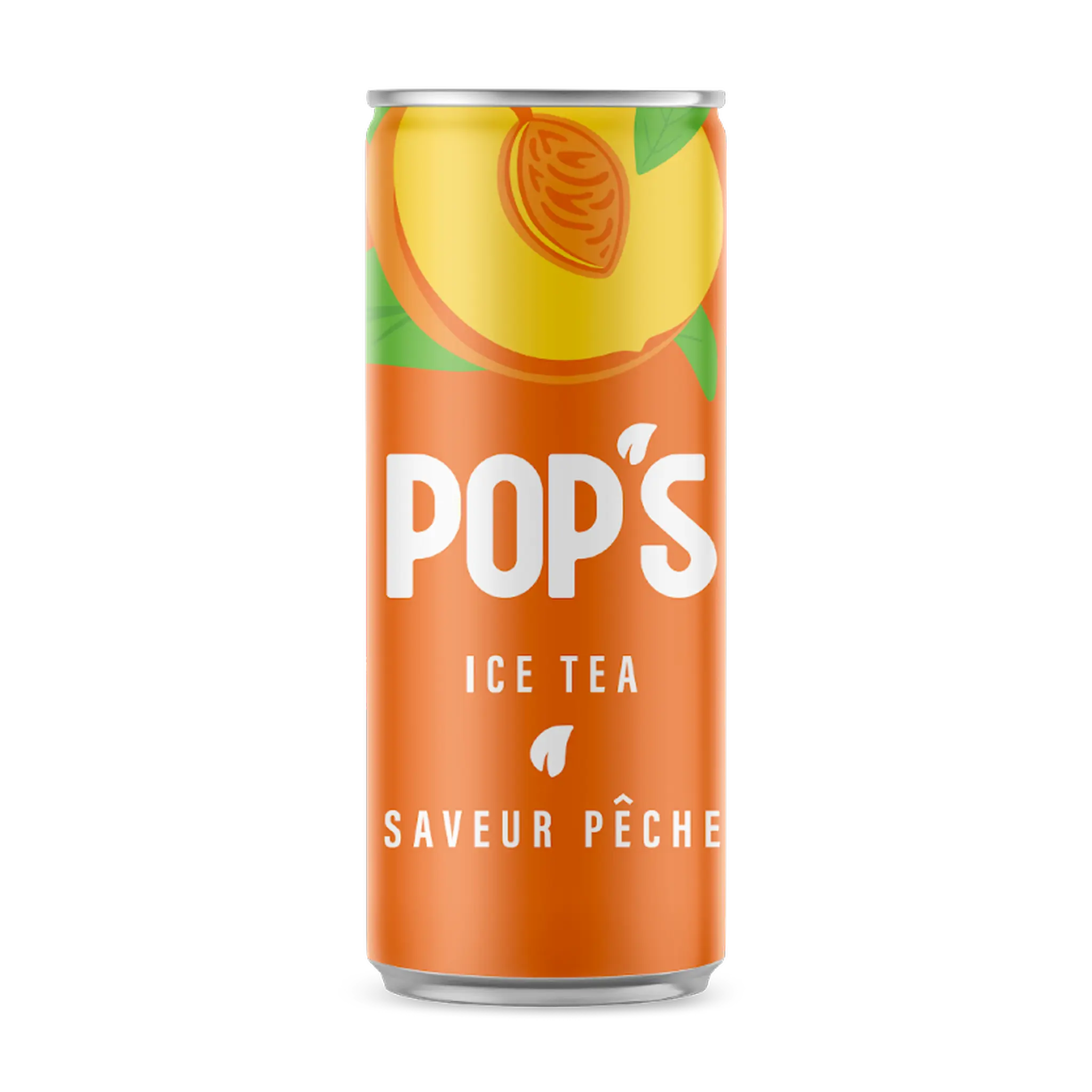 POP'S Ice tea saveur pêche
