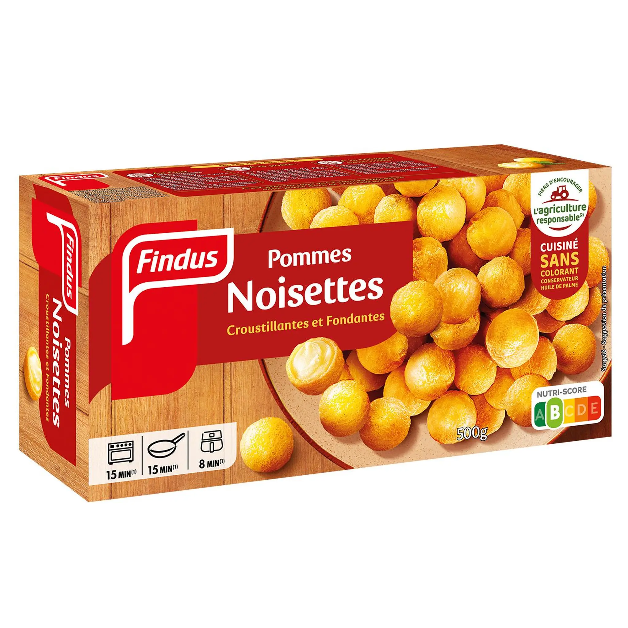 FINDUS Pommes de terres noisettes