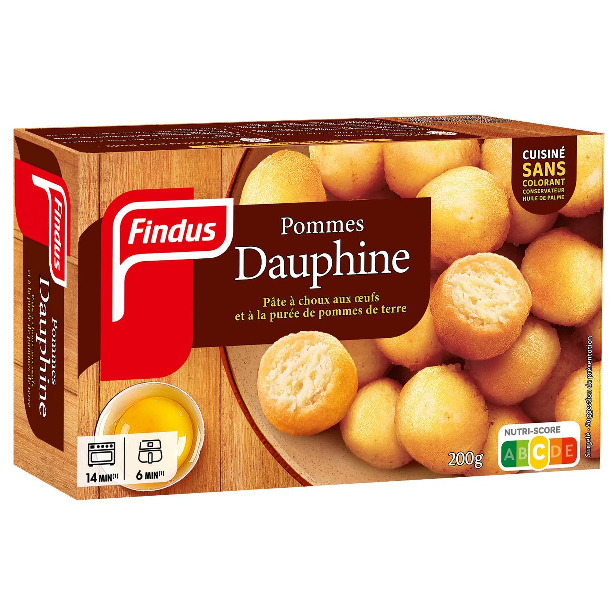 FINDUS Pommes de terre dauphine
