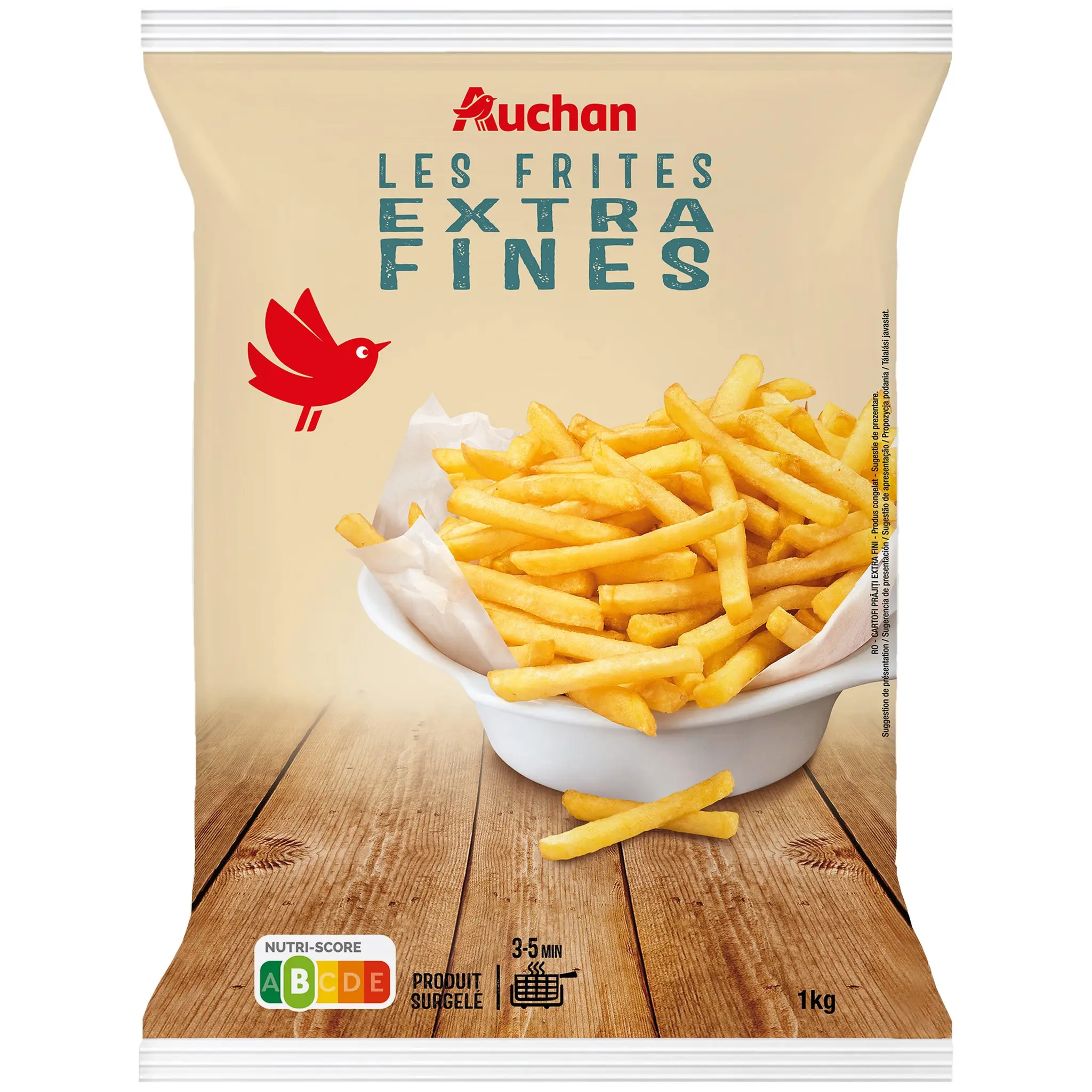 AUCHAN Frites allumettes extra fines