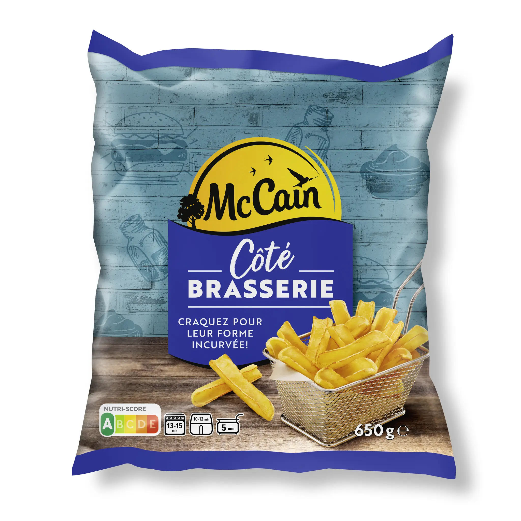MCCAIN Côté brasserie - Frites incurvées