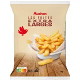 AUCHAN Frites extra larges