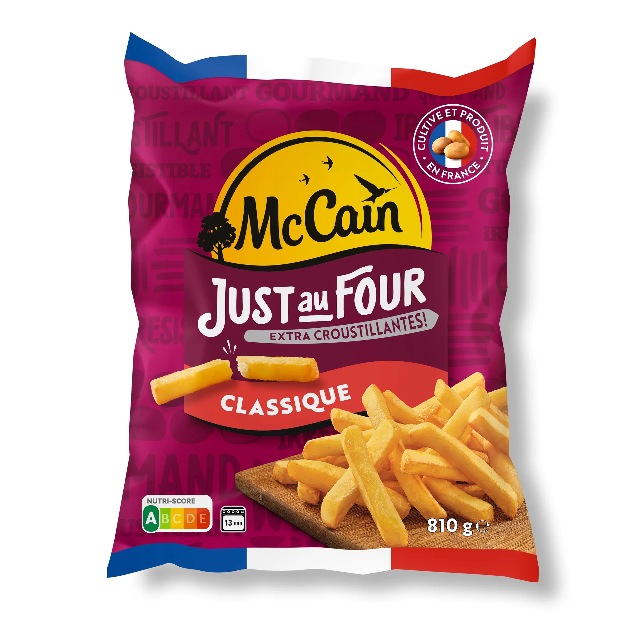 MCCAIN Just au four frites classique