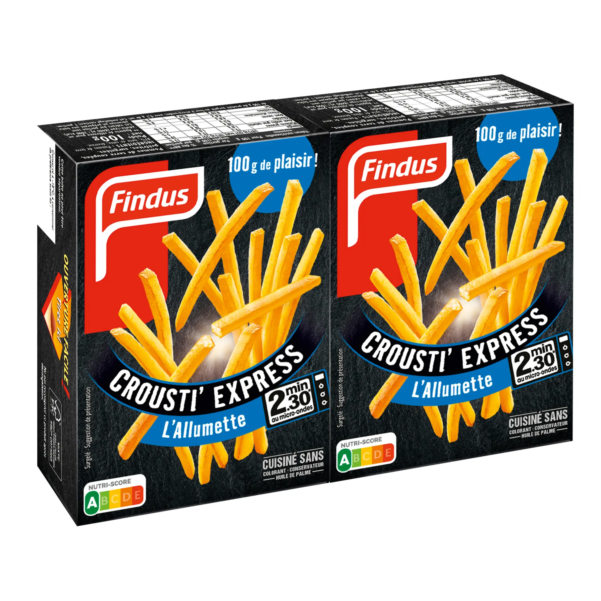 FINDUS Frites allumettes Crousti express