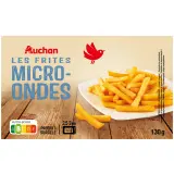 AUCHAN Frites pour micro-ondes