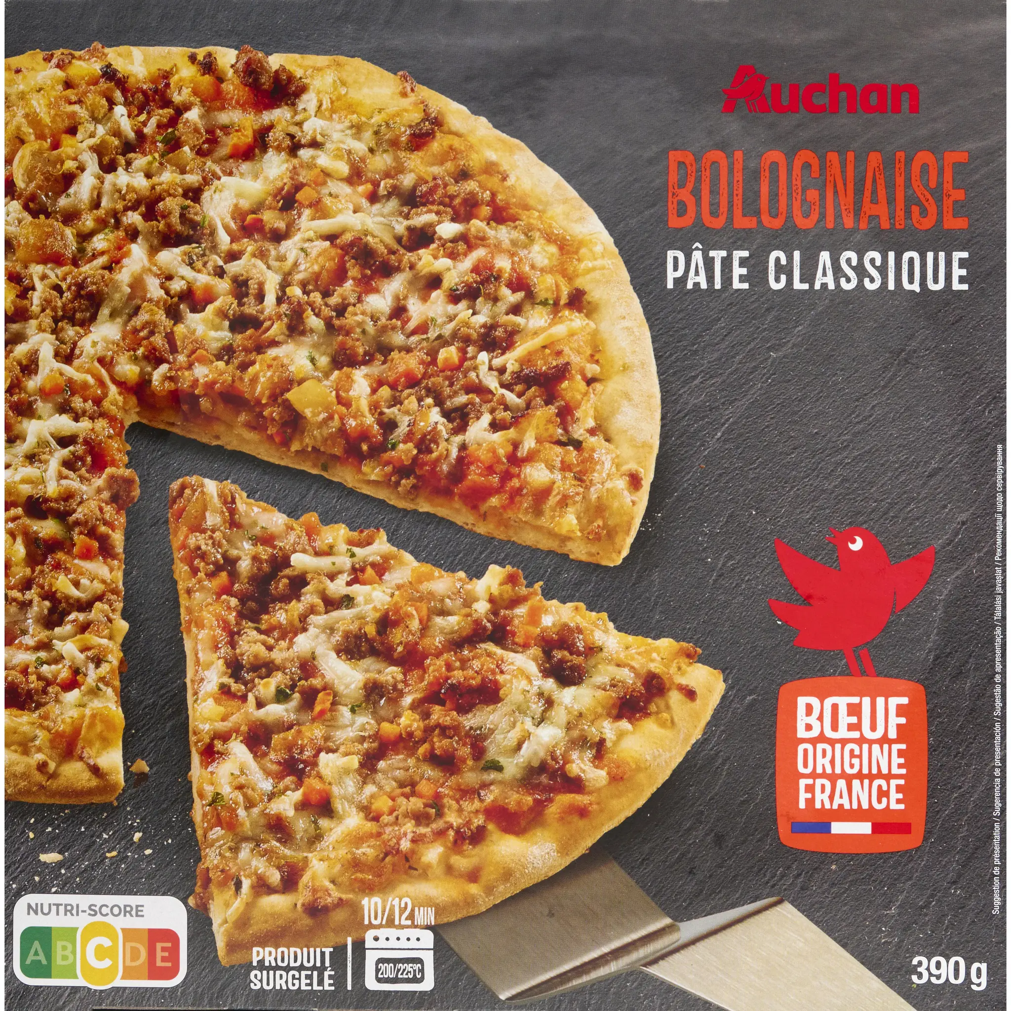AUCHAN Pizza bolognaise
