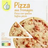 POUCE Pizza aux fromages