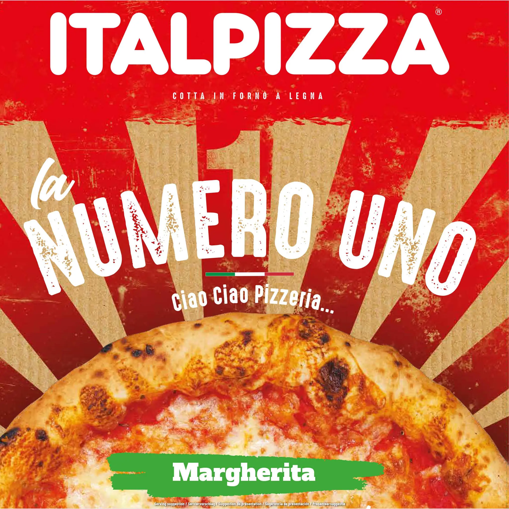 ITALPIZZA La numéro uno pizza margherita