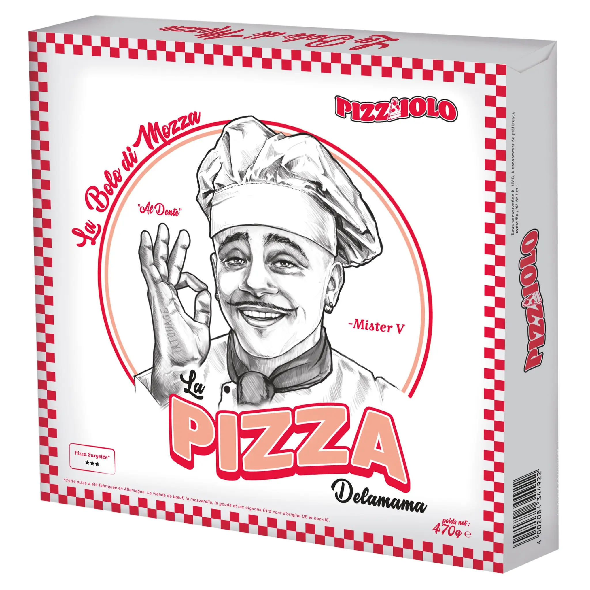 PIZZAIOLO Pizza à la Bolognaise et Mozza - Mister V