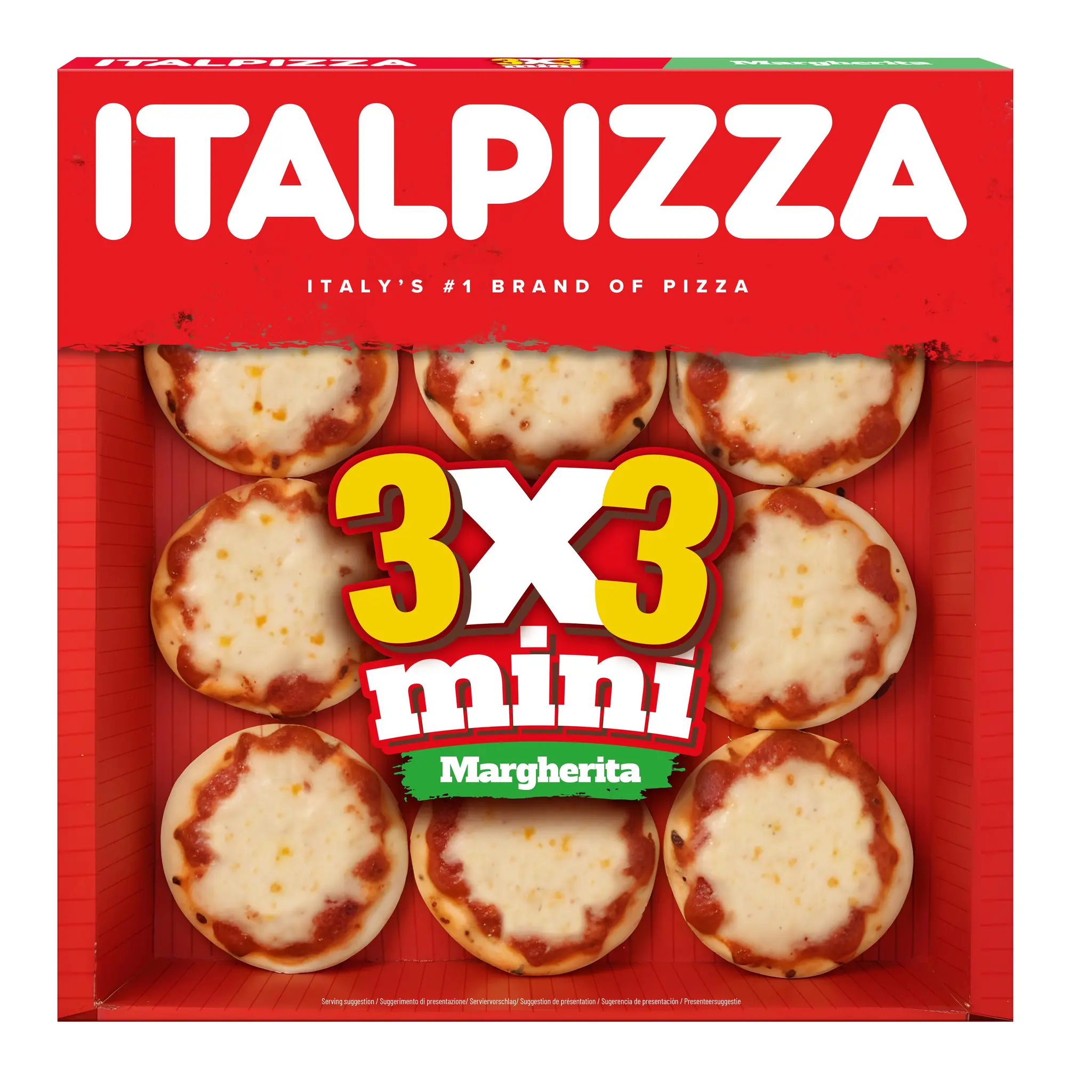 ITALPIZZA Mini pizza margherita