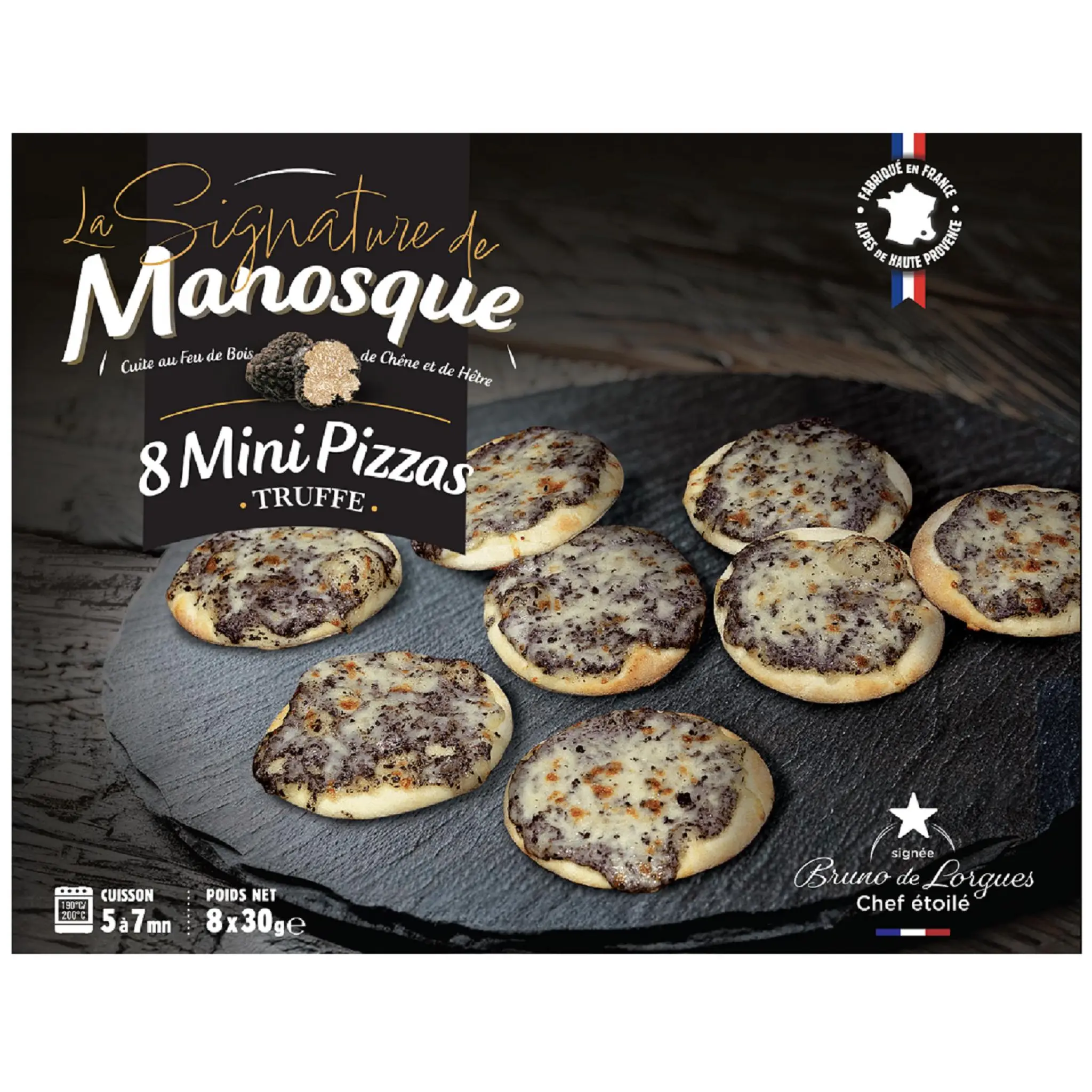 LA PIZZA DE MANOSQUE Mini pizza truffes