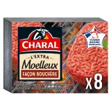 CHARAL Extra Moelleux hachés au boeuf façon bouchère