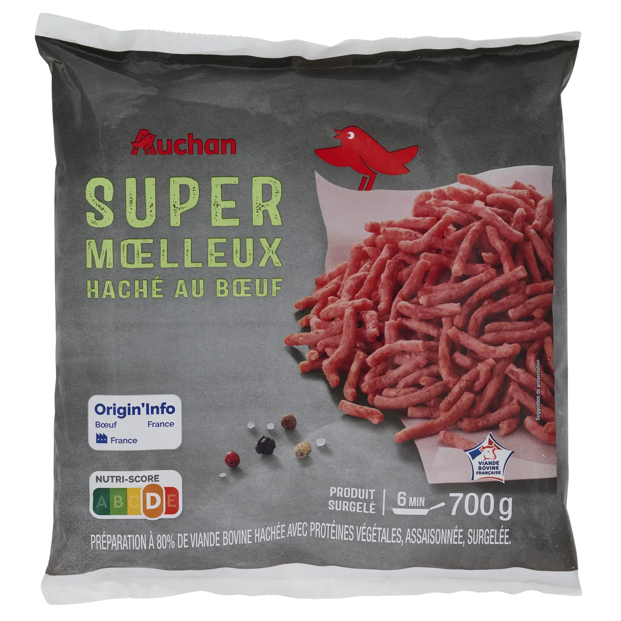 AUCHAN Égrené super moelleux