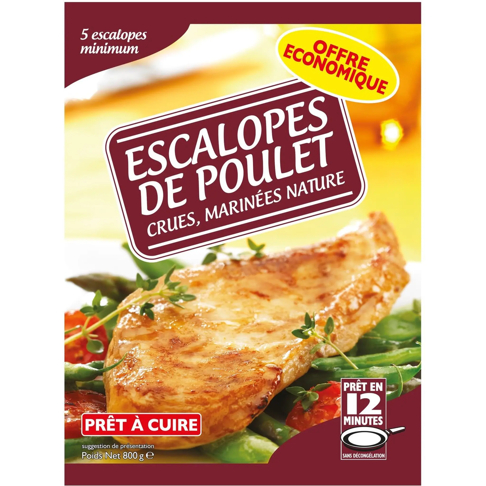 VALLEY Escalopes de poulet
