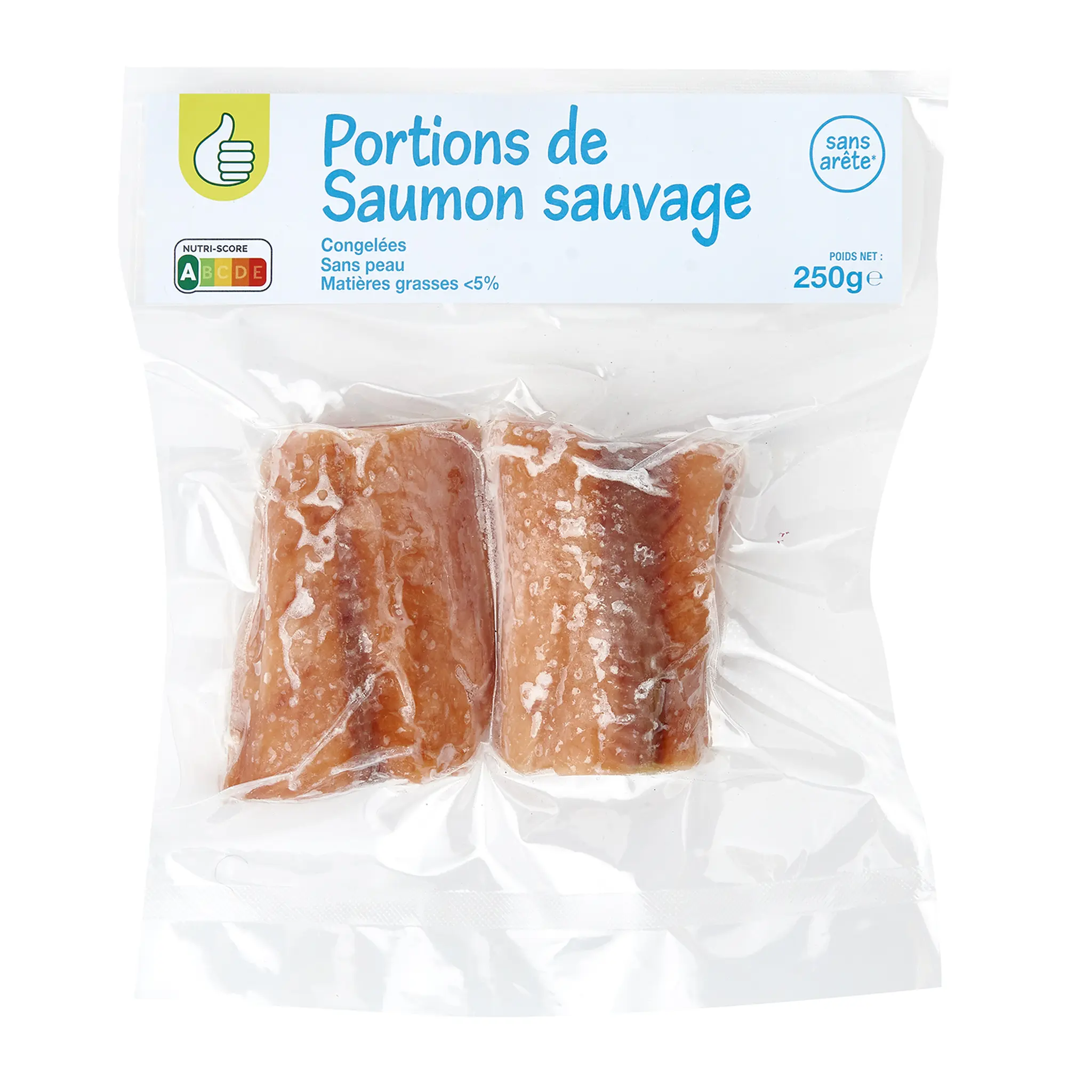POUCE Pavé de saumon sauvage sans arêtes