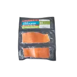 Pavés de saumon bio Atlantique avec peau sans arêtes