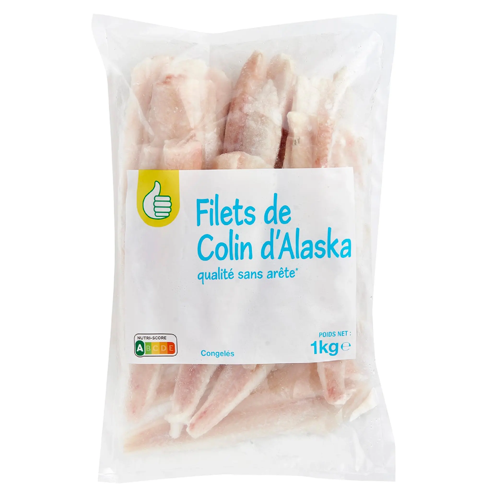 POUCE Filet de colin d'Alaska sans arête