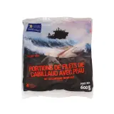 COMPAGNIE DES PECHES Filet de cabillaud avec peau