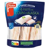 FINDUS Filet de colin d'Alaska MSC