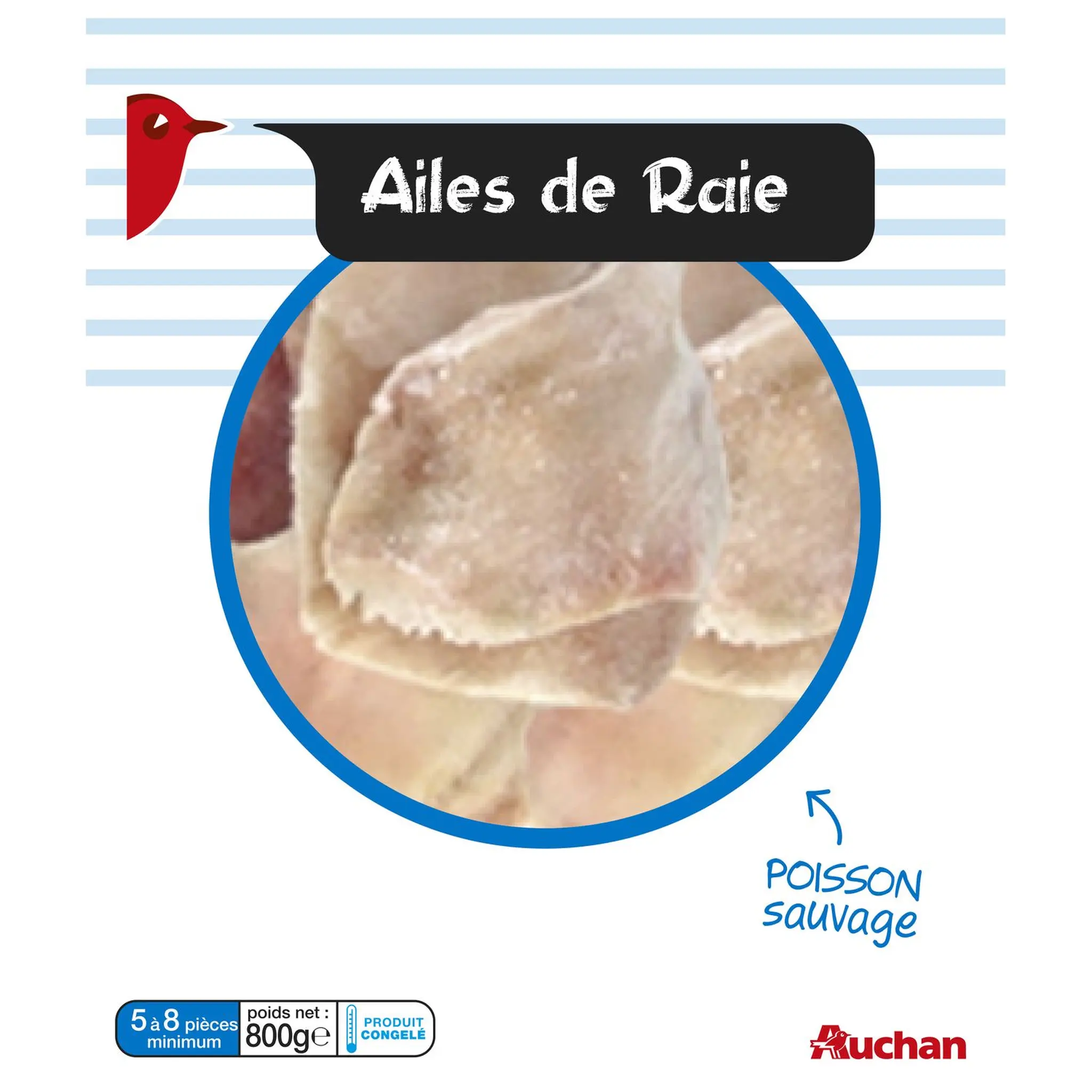 AUCHAN Ailes de raie