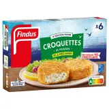 FINDUS Croquettes de poisson MSC ail et fines herbes