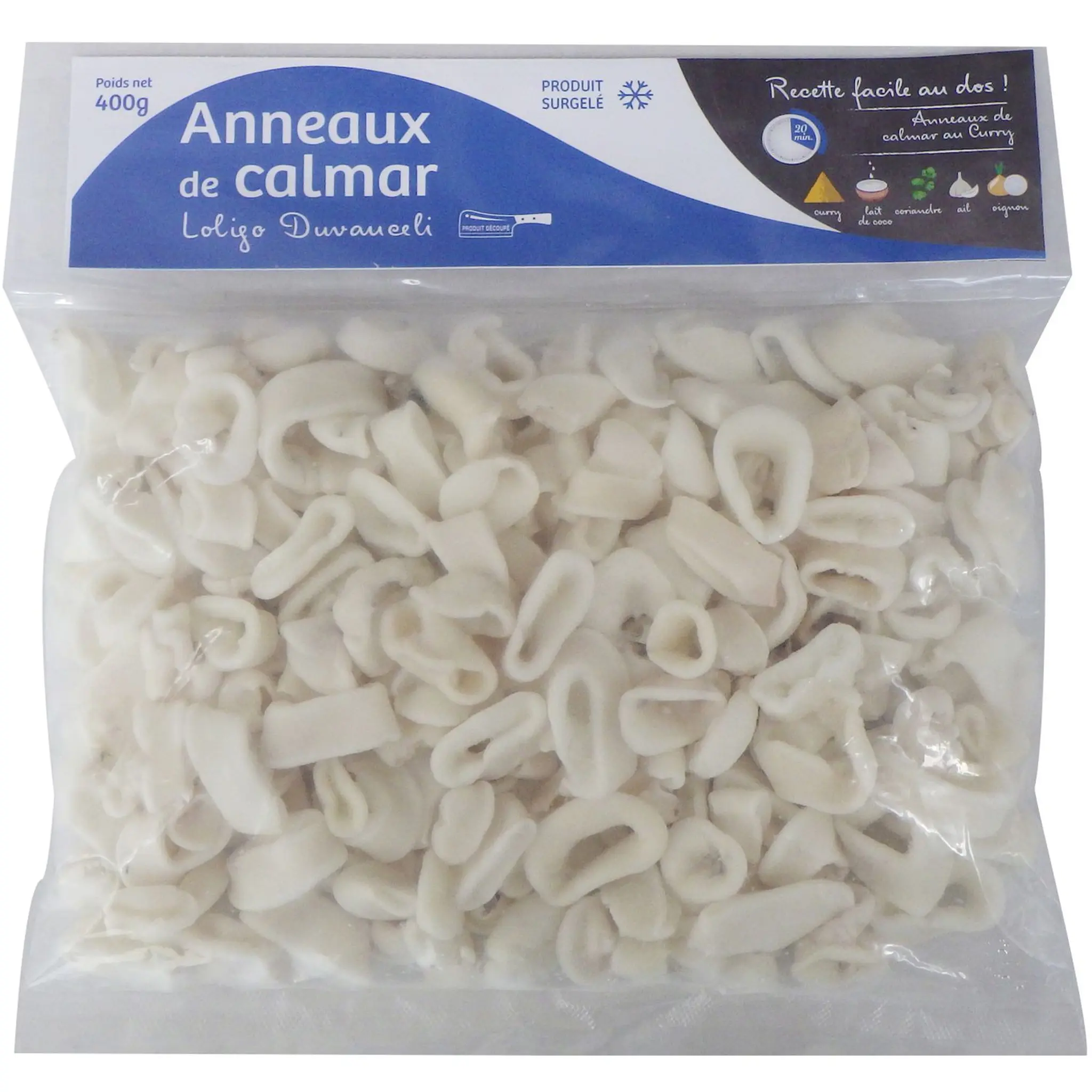 Anneaux d'encornets géants