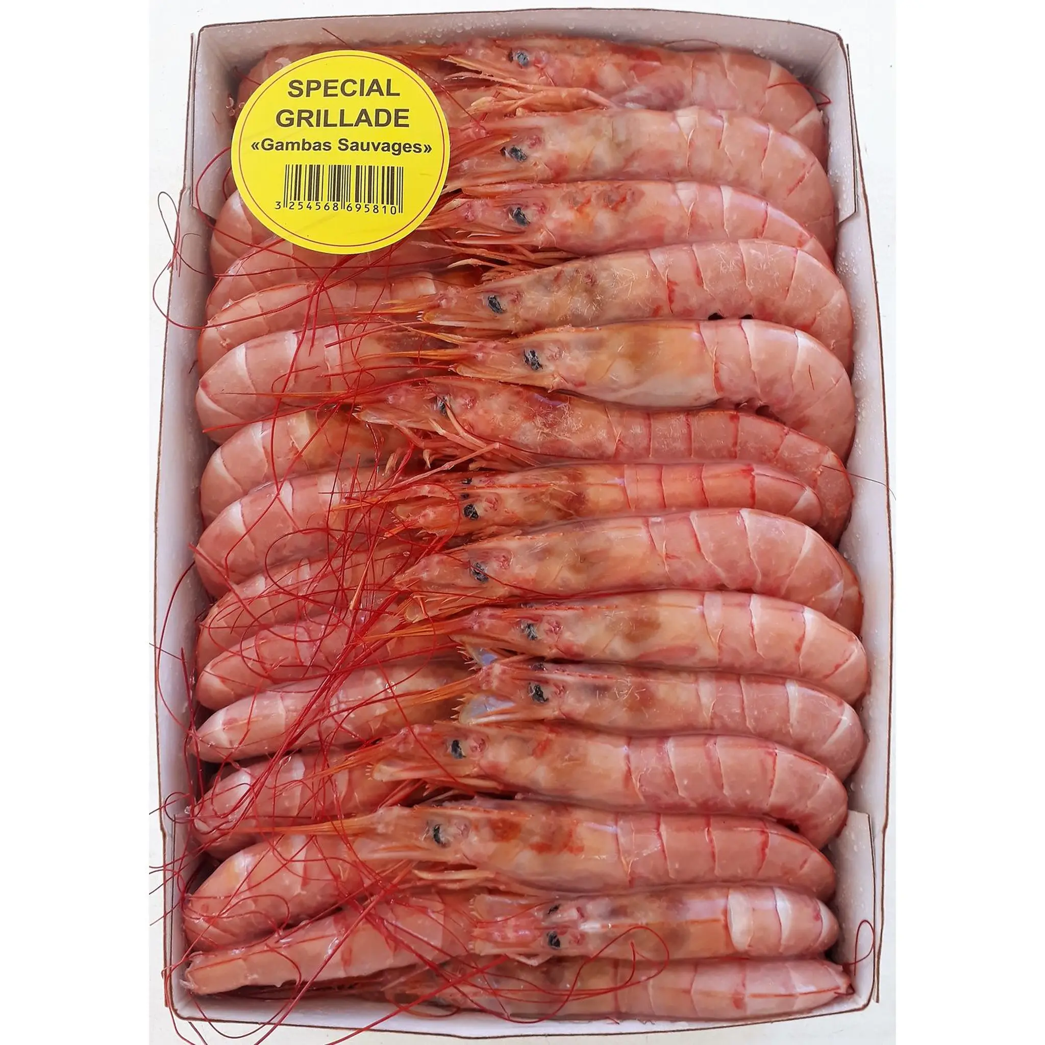 Gambas sauvages crues