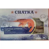 CHATKA Gambas crues entières