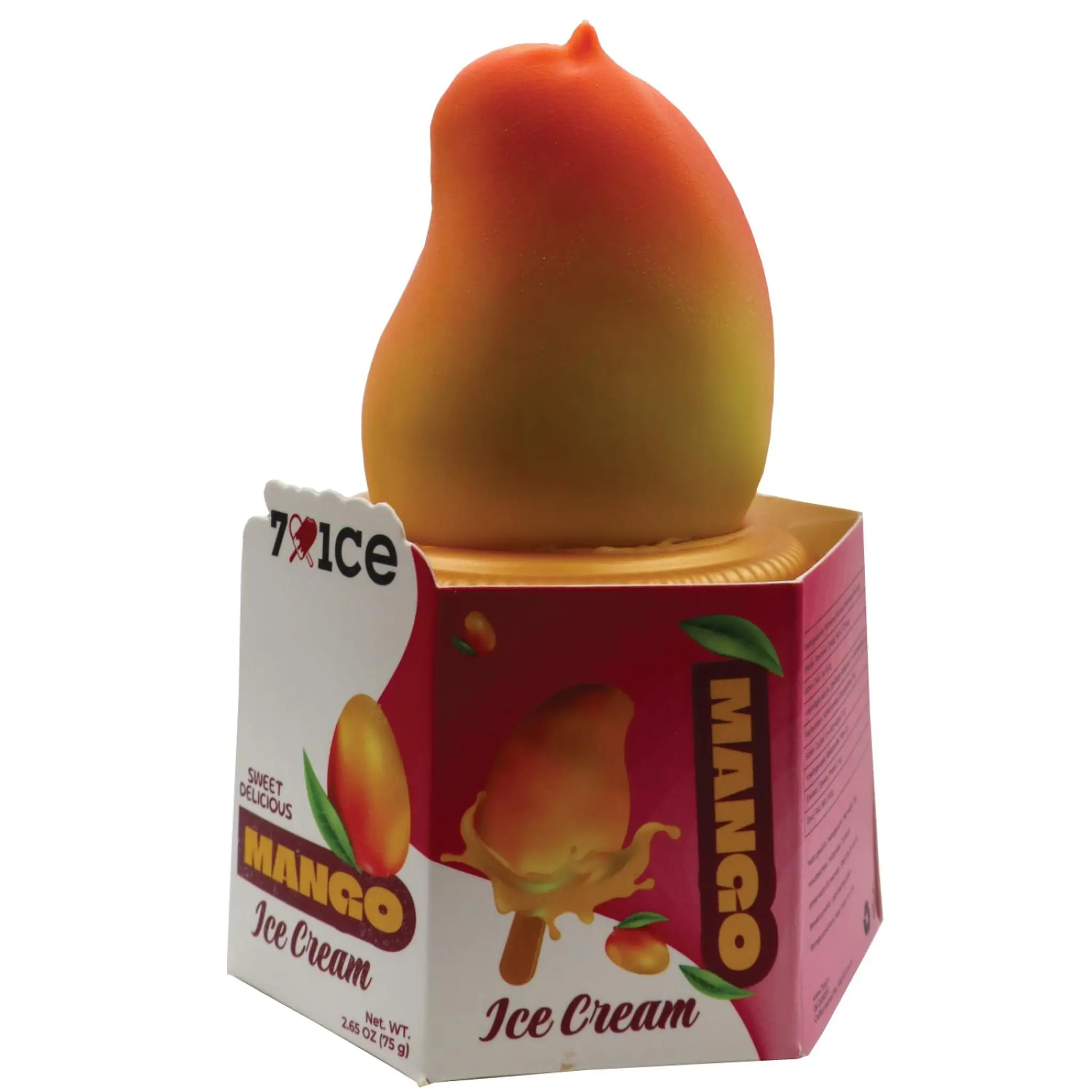 BIP FRANCE Glace trompe loeil mangue