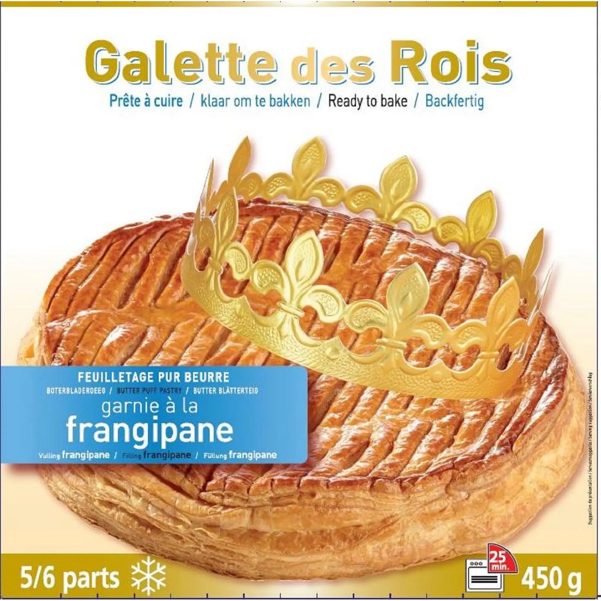 CROUSTI France Galette des rois à la frangipane