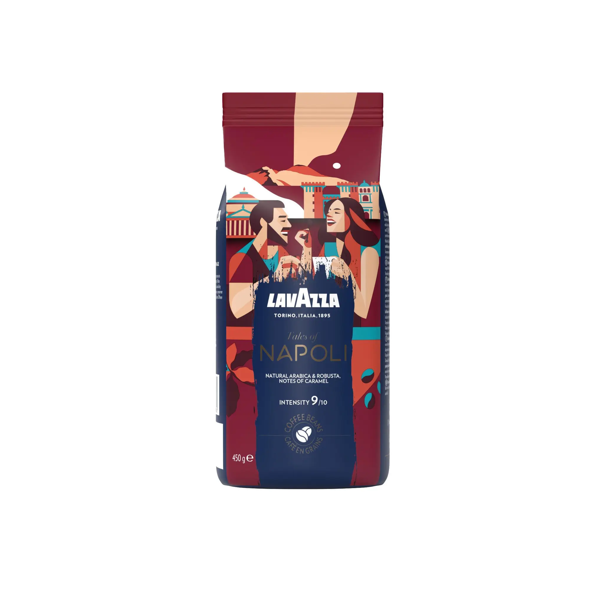 LAVAZZA Café en grains Tales of Napoli Intensité 9