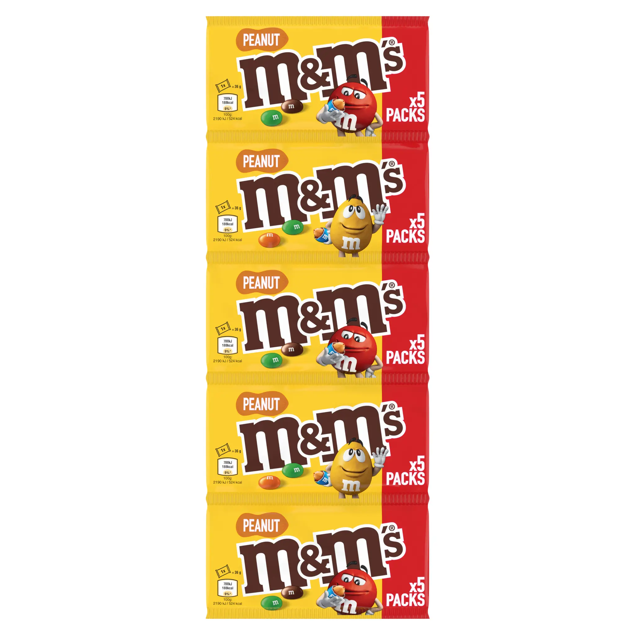 M&M'S Peanut bonbons chocolatés à la cacahuète