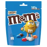 M&M'S Bonbons chocolatés Crispy au riz soufflé