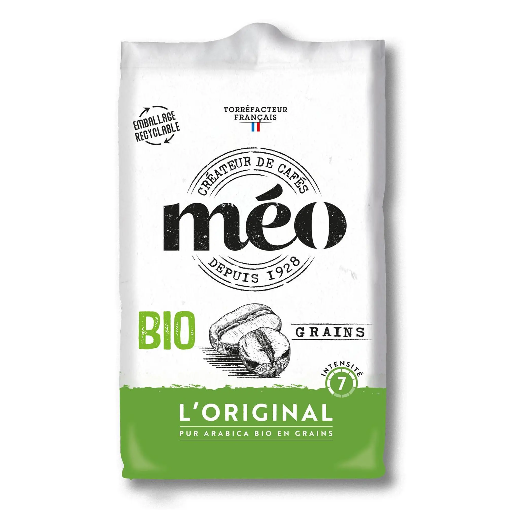 MEO Café bio en grains L'Original pur arabica