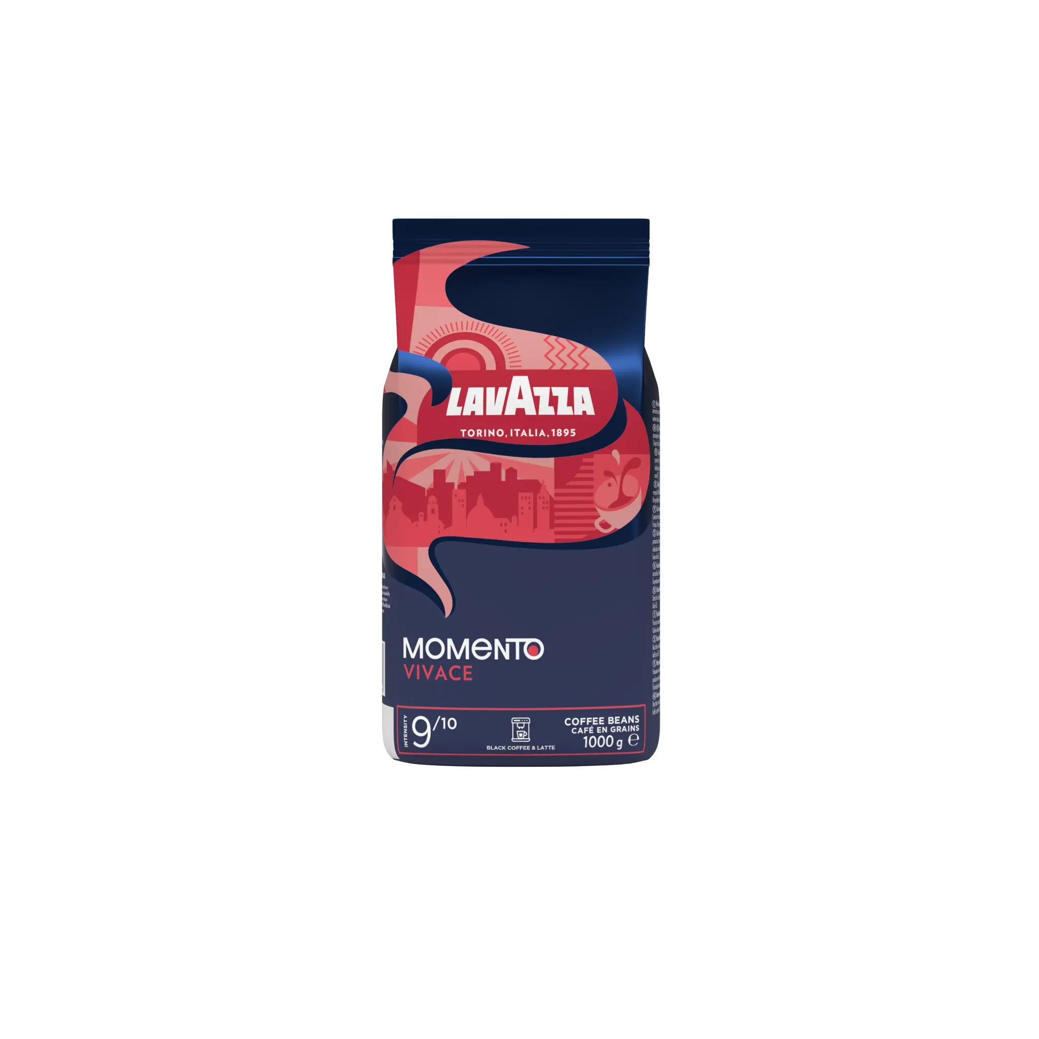 LAVAZZA Café en grains Momento Vivace Intensité 9/10