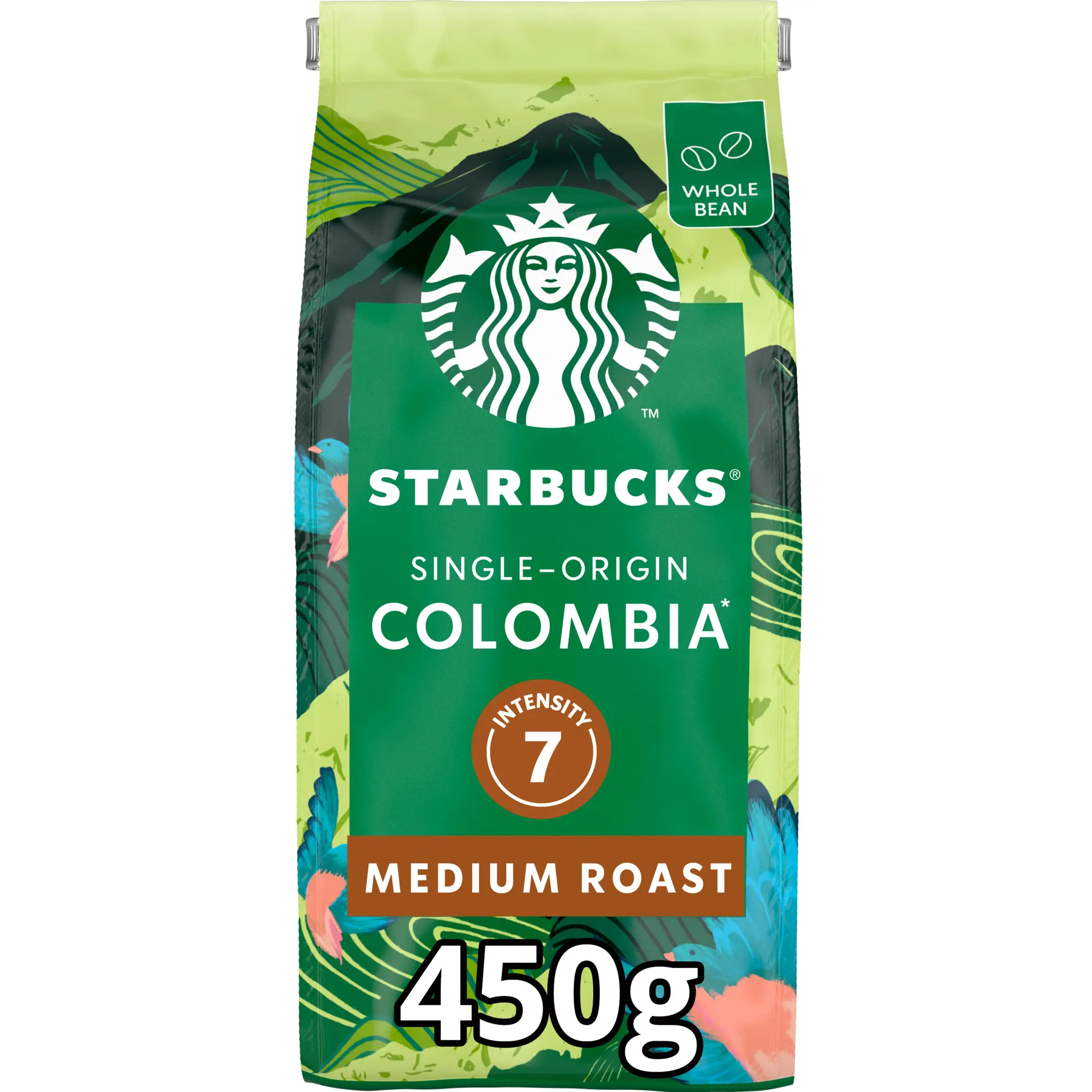 STARBUCKS Grains de café Colombie intensité 7