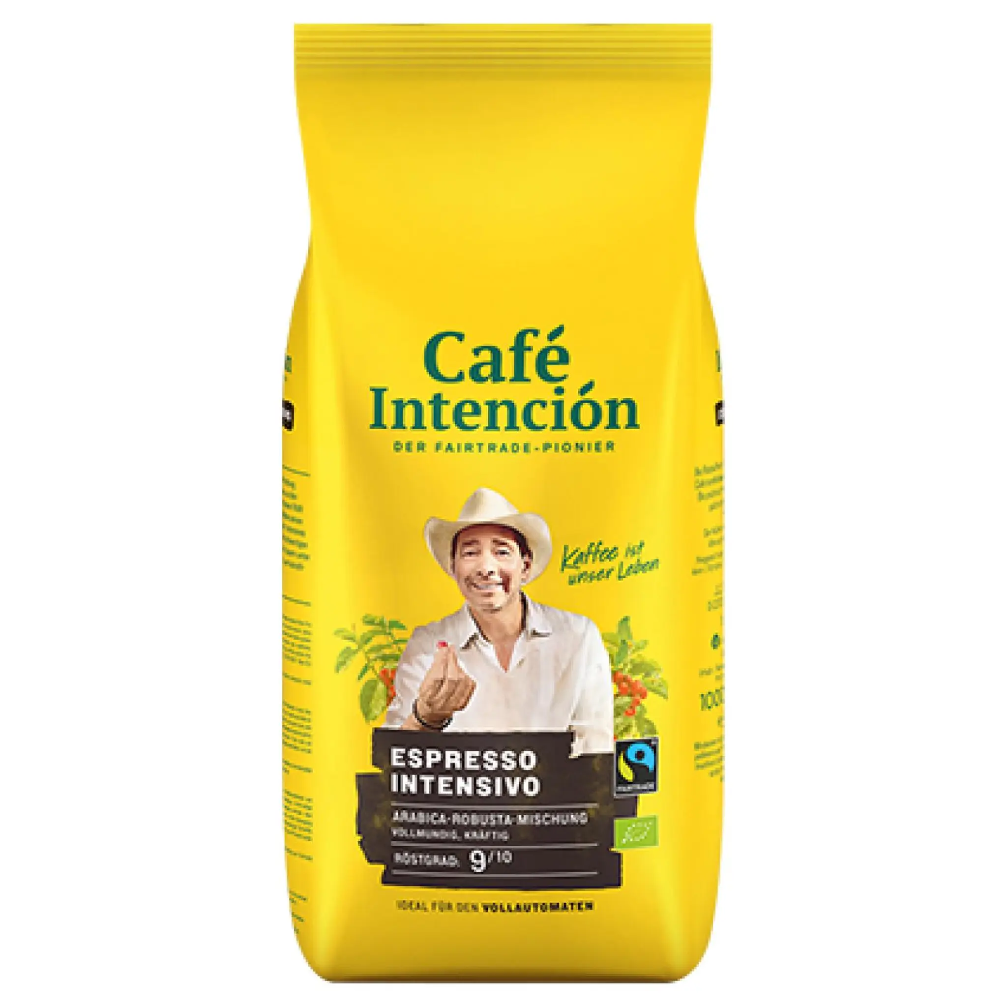 INTENCION Café espresso intensivo en grains bio Intensité 9