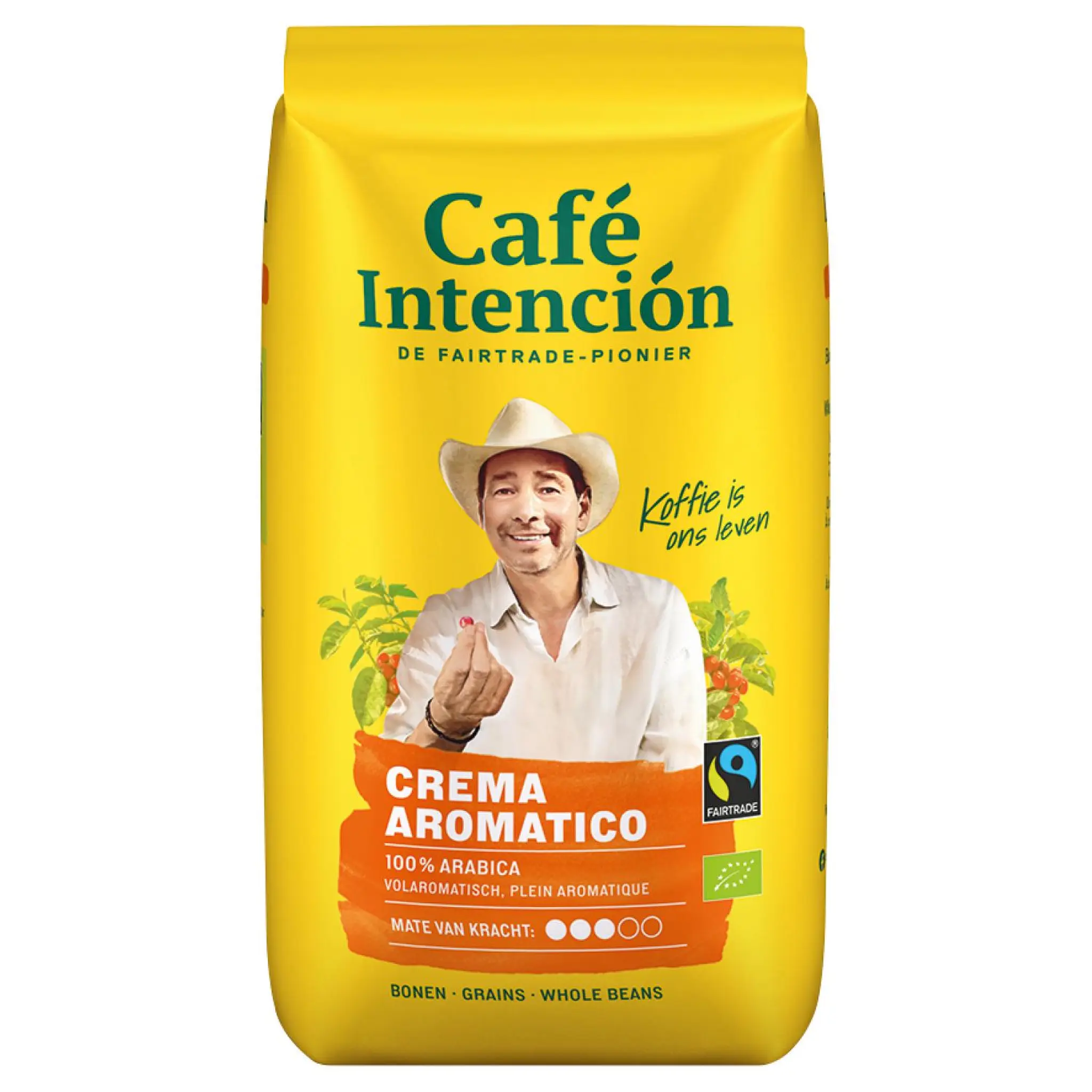 INTENCION Café en grains crema aromatico bio