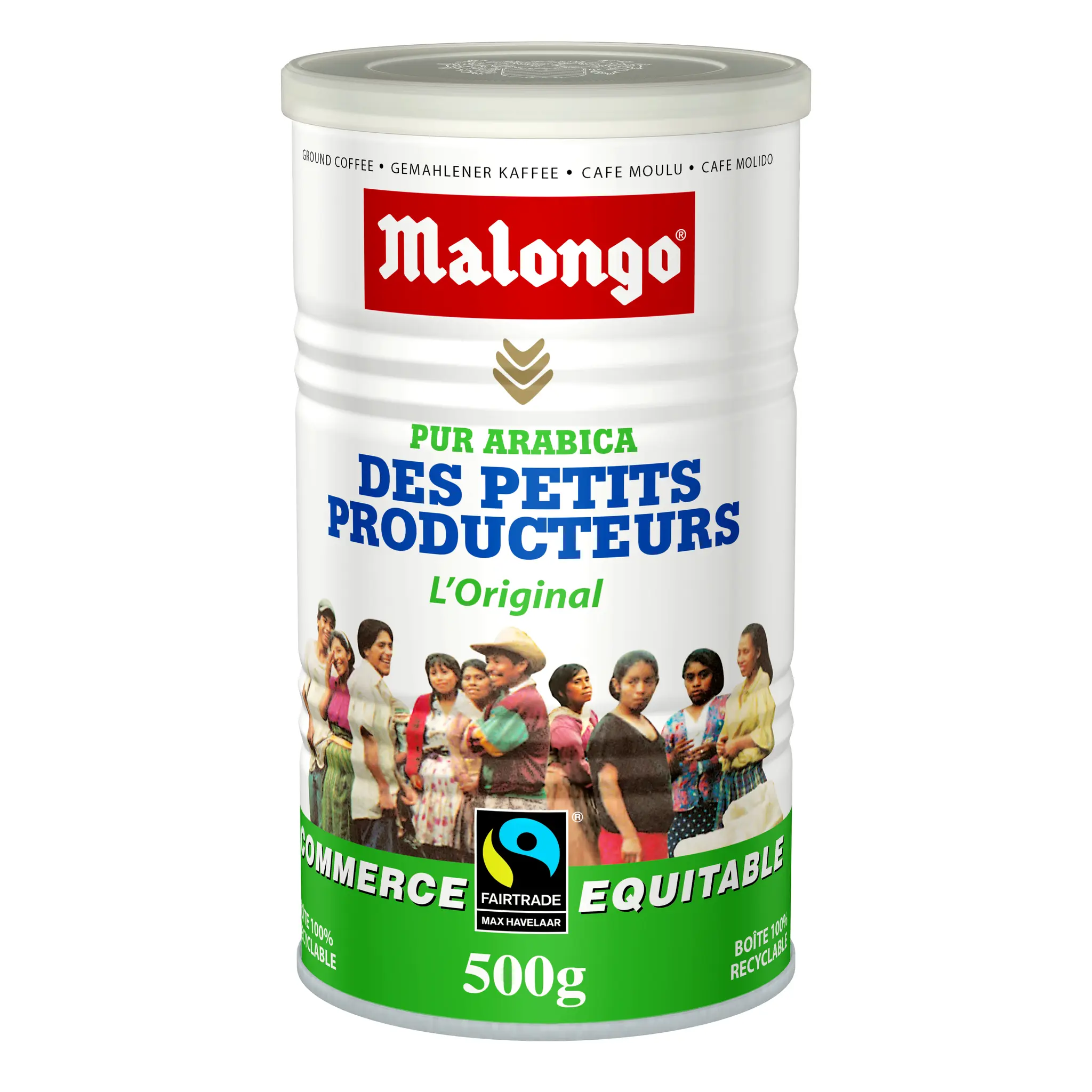 MALONGO Café moulu équitable pur arabica