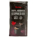 AUCHAN Café moulu espresso intensité 8 100% arabica