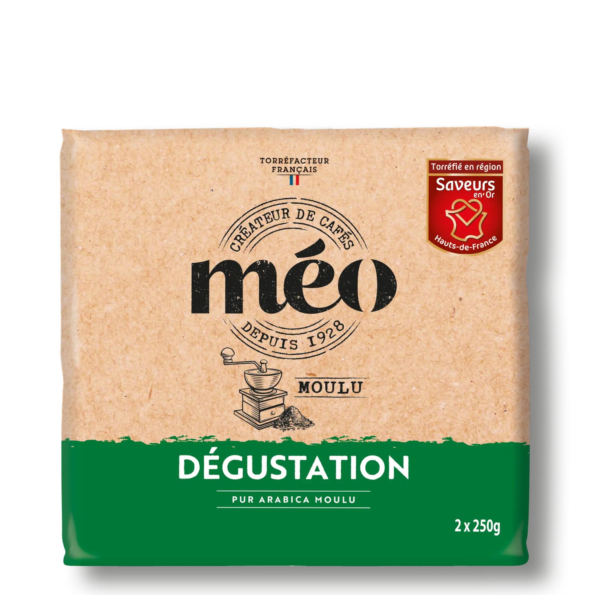 MEO Café moulu dégustation pur arabica